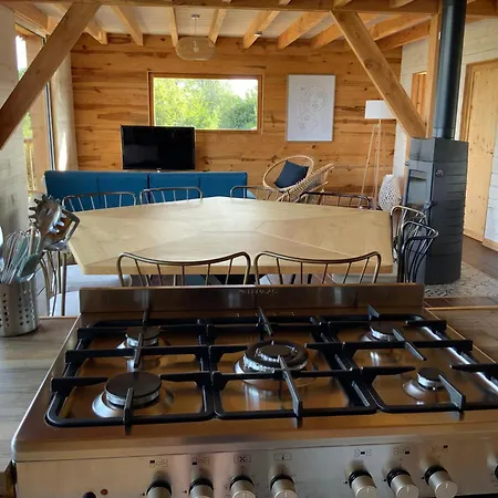 Сasa de vacaciones Maison Bois, Proche Sarlat Domme